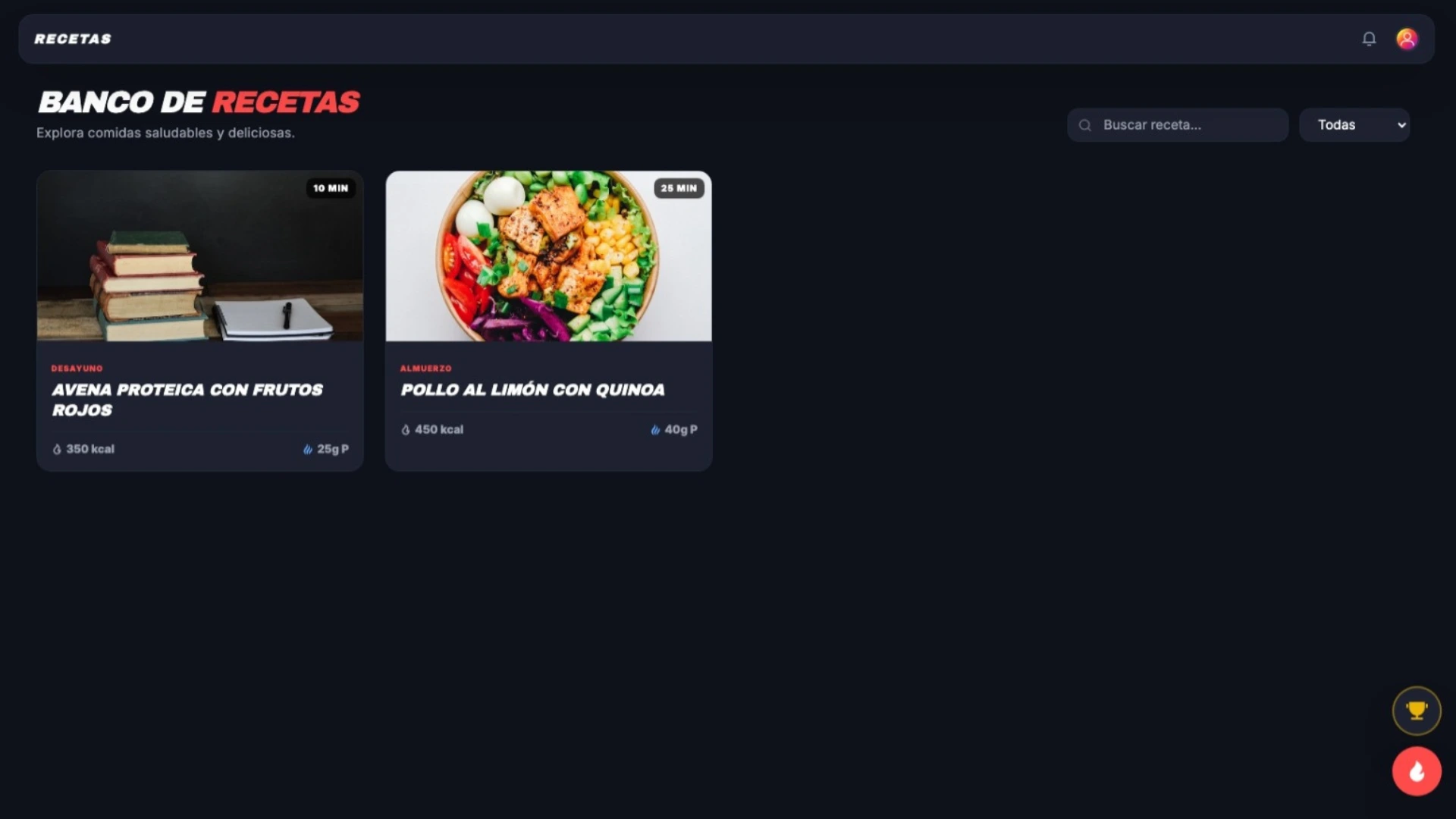 BANCO DE RECETAS Desktop